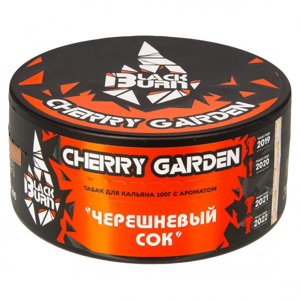 Табак BlackBurn - Cherry Garden (Черешневый Сок, 100 грамм) купить в Тольятти