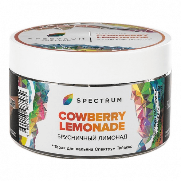 Табак Spectrum - Cowberry Lemonade (Брусничный Лимонад, 200 грамм) купить в Тольятти