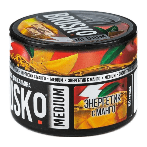 Смесь Brusko Medium - Энергетик с Манго (50 грамм) купить в Тольятти