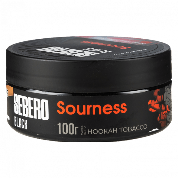 Табак Sebero Black - Sourness (Кислая Клюква, 100 грамм) купить в Тольятти