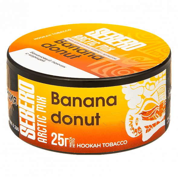 Табак Sebero Arctic Mix - Banana Donut (Банана Донат, 25 грамм) купить в Тольятти