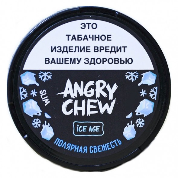 Табак жевательный Angry Chew Slim Medium - Полярная Свежесть (12 грамм) купить в Тольятти