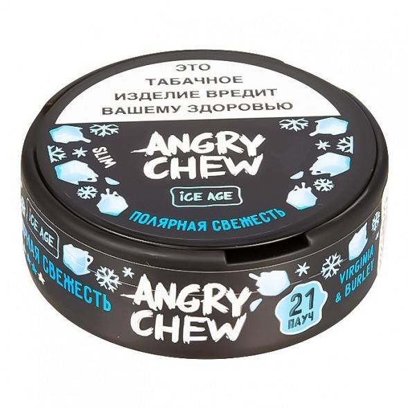 Табак жевательный Angry Chew Slim Medium - Полярная Свежесть (12 грамм) купить в Тольятти