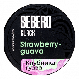 Табак Sebero Black - Strawberry Guava (Клубника и Гуава, 100 грамм)