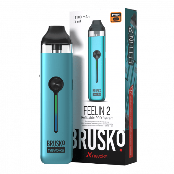 Электронная сигарета Brusko - Feelin 2 (Мятный) купить в Тольятти