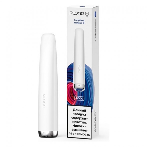 PLONQ PLUS PRO - Голубика Малина (Blueberry Raspberry, 4000 затяжек) купить в Тольятти