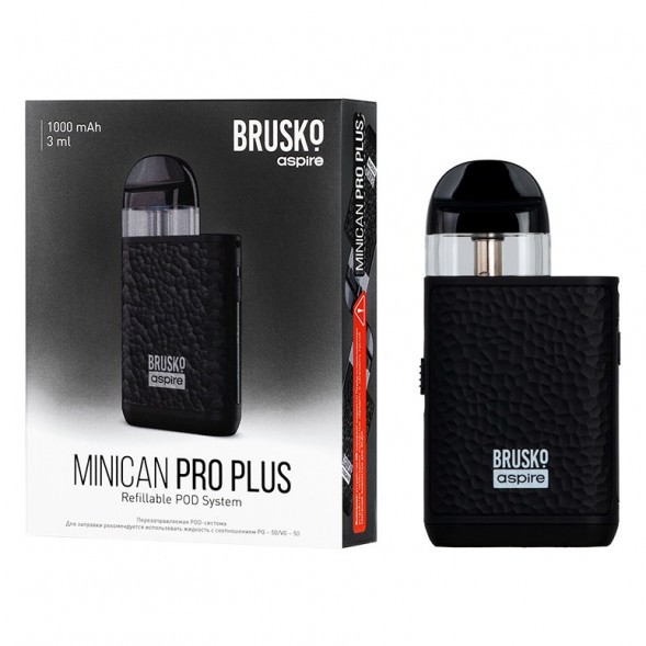 Электронная сигарета Brusko - Minican PRO Plus (Черный) купить в Тольятти