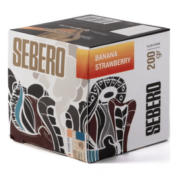 Табак Sebero - Banana Strawberry (Банан и Клубника, 200 грамм) купить в Тольятти