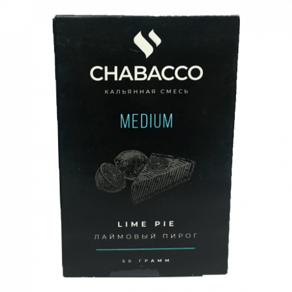Смесь Chabacco MEDIUM - Lime Pie (Лаймовый Пирог, 50 грамм) купить в Тольятти