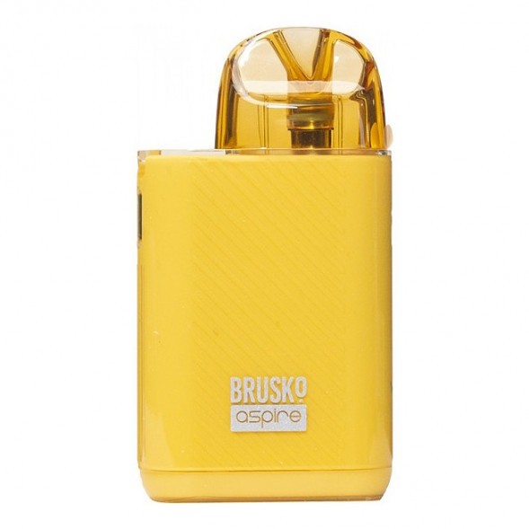 Электронная сигарета Brusko - Minican Plus Gloss Edition (850 mAh, Жёлтый) купить в Тольятти