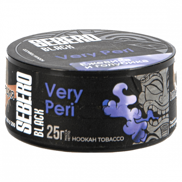 Табак Sebero Black - Very Peri (Ежевика и Голубика, 25 грамм) купить в Тольятти
