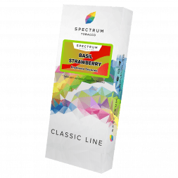 Табак Spectrum - Basil Strawberry (Клубника Базилик, 100 грамм)