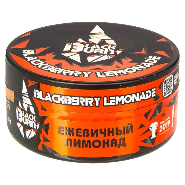 Табак BlackBurn - Blackberry Lemonade (Ежевичный Лимонад, 100 грамм) купить в Тольятти