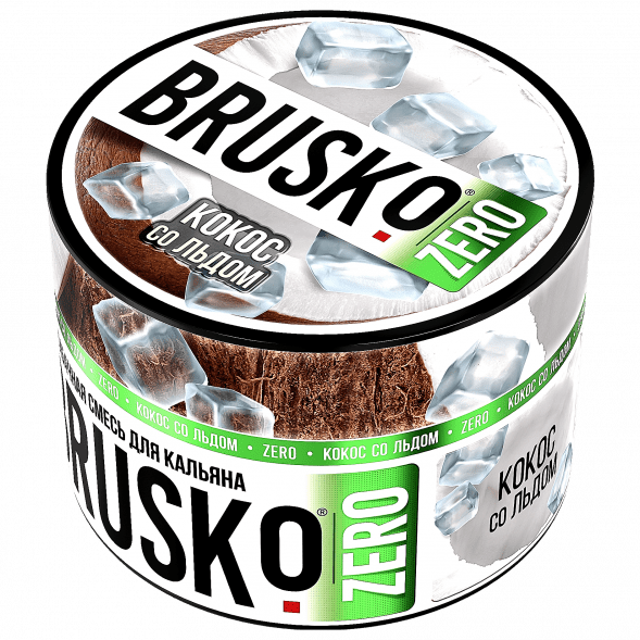 Смесь Brusko Zero - Кокос со Льдом (50 грамм) купить в Тольятти