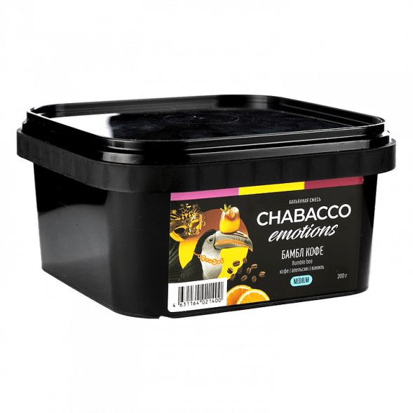 Смесь Chabacco Emotions MEDIUM - Bumble Bee (Бамбл Кофе, 200 грамм) купить в Тольятти