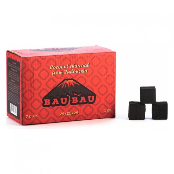 Уголь Bau Bau - Big Cubes (25 мм, 72 кубика, Красный) купить в Тольятти
