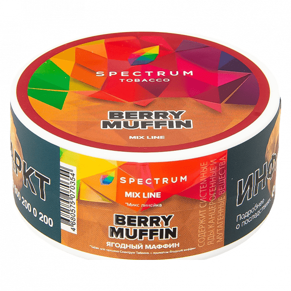 Табак Spectrum Mix Line - Berry Muffin (Ягодный Маффин, 25 грамм) купить в Тольятти