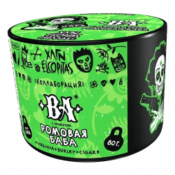 Табак Хулиган Hard - BA (Ромовая Баба, 80 грамм)