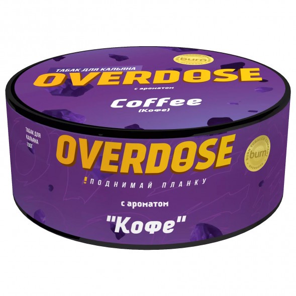 Табак Overdose - Coffee (Кофе, 100 грамм) купить в Тольятти