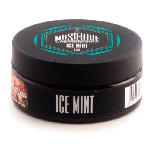 Табак Must Have - Ice Mint (Ледяная Мята, 125 грамм) купить в Тольятти