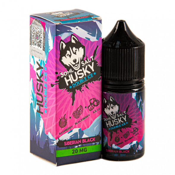 Жидкость Husky Double Ice Salt - Siberian Black (30 мл) купить в Тольятти