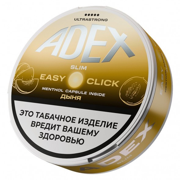 Табак жевательный ADEX ULTRA STRONG SLIM Easy Click - Melon Menthol (Дыня Ментол) купить в Тольятти