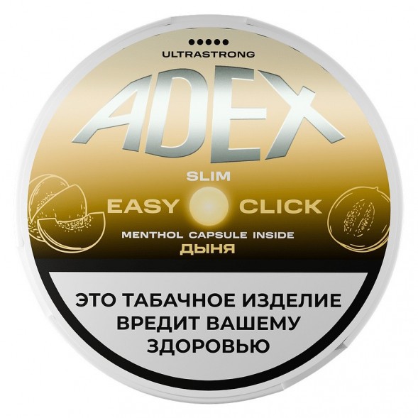 Табак жевательный ADEX ULTRA STRONG SLIM Easy Click - Melon Menthol (Дыня Ментол) купить в Тольятти