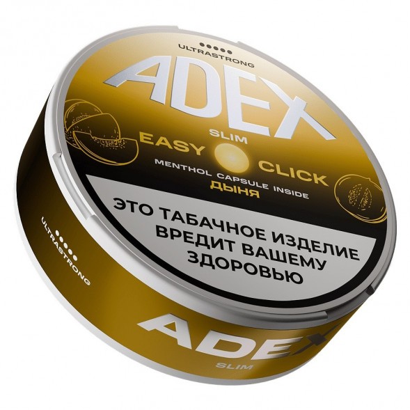 Табак жевательный ADEX ULTRA STRONG SLIM Easy Click - Melon Menthol (Дыня Ментол) купить в Тольятти