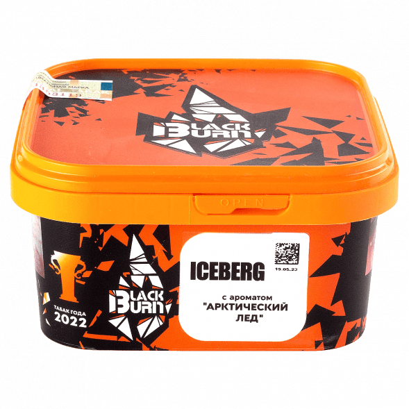 Табак BlackBurn - Iceberg (Арктический Лёд, 200 грамм) купить в Тольятти