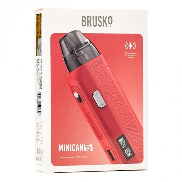 Электронная сигарета Brusko - Minican 5 (Красный) купить в Тольятти