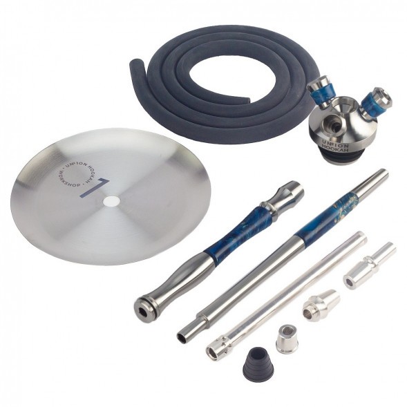 Кальян UNION - Fibonacci Гибрид (Синий, Без Колбы) купить в Тольятти