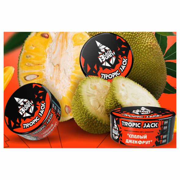 Табак BlackBurn - Tropic Jack (Спелый Джекфрут, 200 грамм) купить в Тольятти
