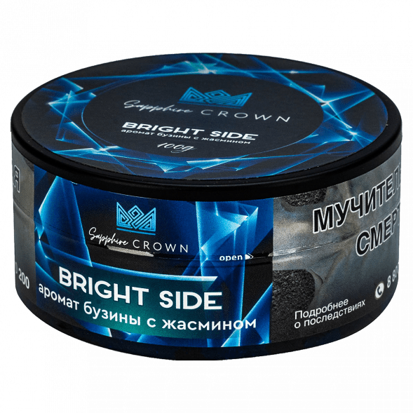 Табак Sapphire Crown - Bright Side (Бузина с Жасмином, 100 грамм) купить в Тольятти