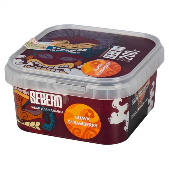 Табак Sebero - Guava Strawberry (Гуава и Клубника, 200 грамм) купить в Тольятти
