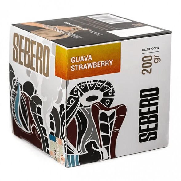 Табак Sebero - Guava Strawberry (Гуава и Клубника, 200 грамм) купить в Тольятти