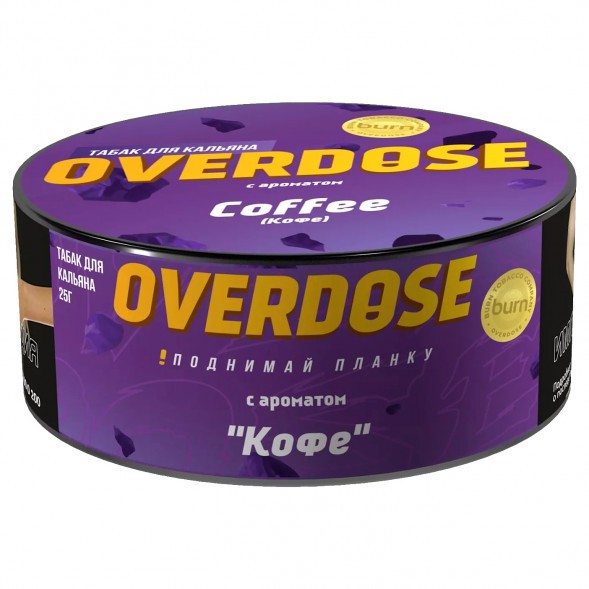 Табак Overdose - Coffee (Кофе, 25 грамм) купить в Тольятти