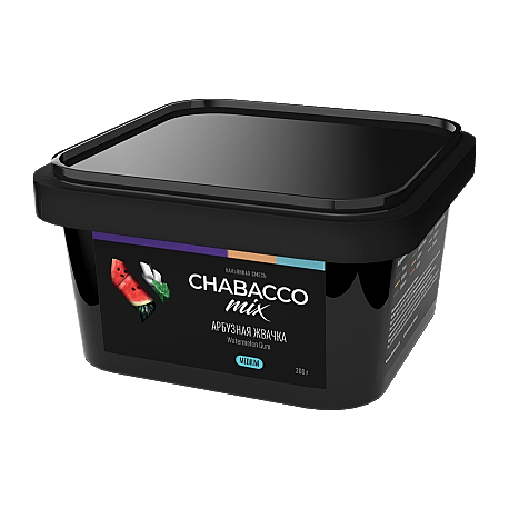 Смесь Chabacco MIX MEDIUM - Watermelon Gum (Арбузная Жвачка, 200 грамм) купить в Тольятти