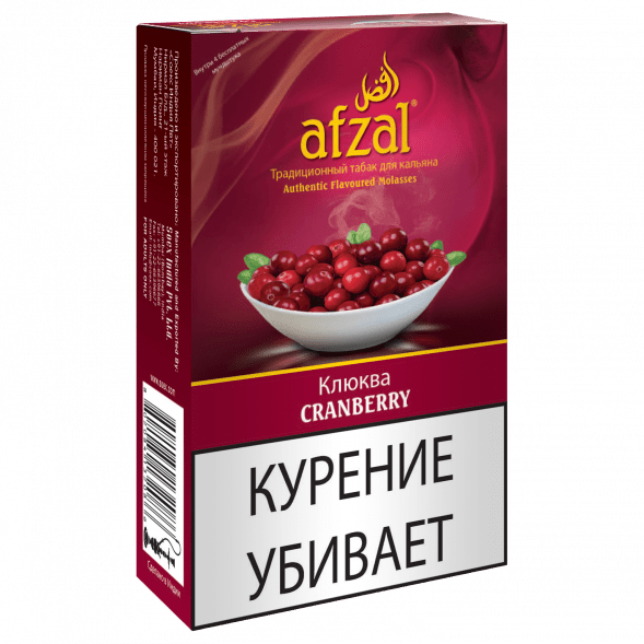 Табак Afzal - Cranberry (Клюква, 40 грамм) купить в Тольятти