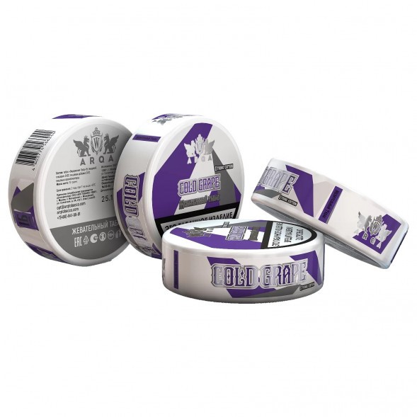Табак жевательный ARQ Tobacco - Cold Grape (Ледяной Виноград, 10 грамм) купить в Тольятти