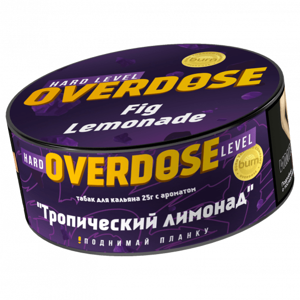 Табак Overdose - Fig Lemonade (Тропический Лимонад, 25 грамм) купить в Тольятти