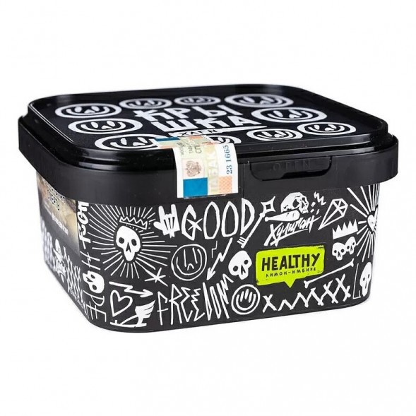 Табак Хулиган - Healthy (Имбирь и Лимон, 200 грамм) купить в Тольятти