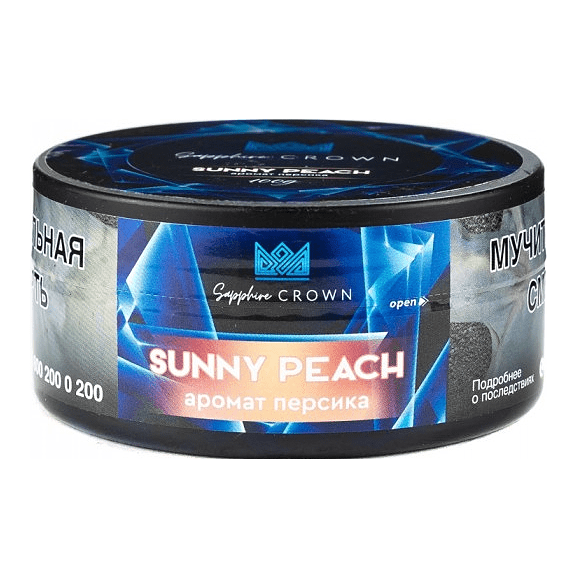 Табак Sapphire Crown - Sunny Peach (Персик, 100 грамм) купить в Тольятти