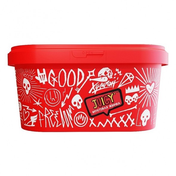 Табак Хулиган - Juicy (Фруктовая Жвачка, 200 грамм) купить в Тольятти