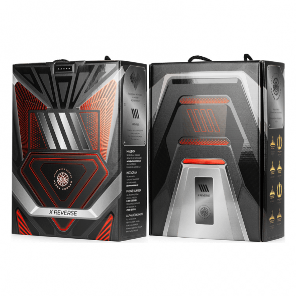 Кальян Alpha Hookah - Model X REVERSE Black Matte (без колбы) купить в Тольятти