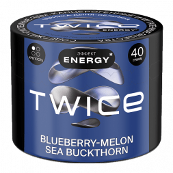 Табак Twice - Blueberry-Melon-Sea Buckthorn (Черника, Дыня, Облепиха, 40 грамм)