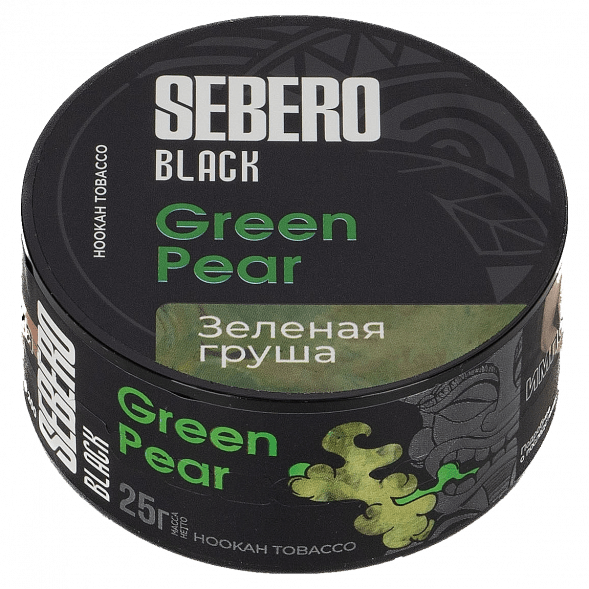 Табак Sebero Black - Green Pear (Зелёная Груша, 25 грамм) купить в Тольятти