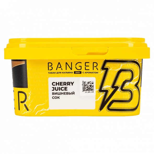 Табак Banger - Cherry Juice (Вишнёвый Сок, 200 грамм) купить в Тольятти