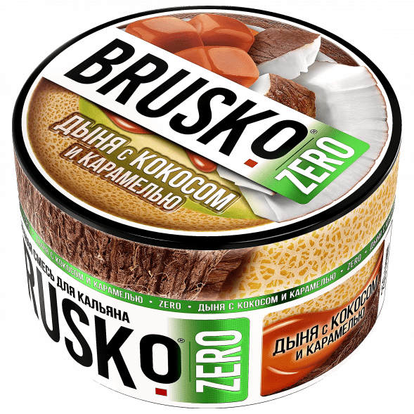 Смесь Brusko Zero - Дыня с Кокосом и Карамелью (250 грамм) купить в Тольятти