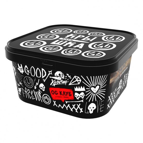 Табак Хулиган - OG Клуб (Клубника и Ревень, 200 грамм) купить в Тольятти