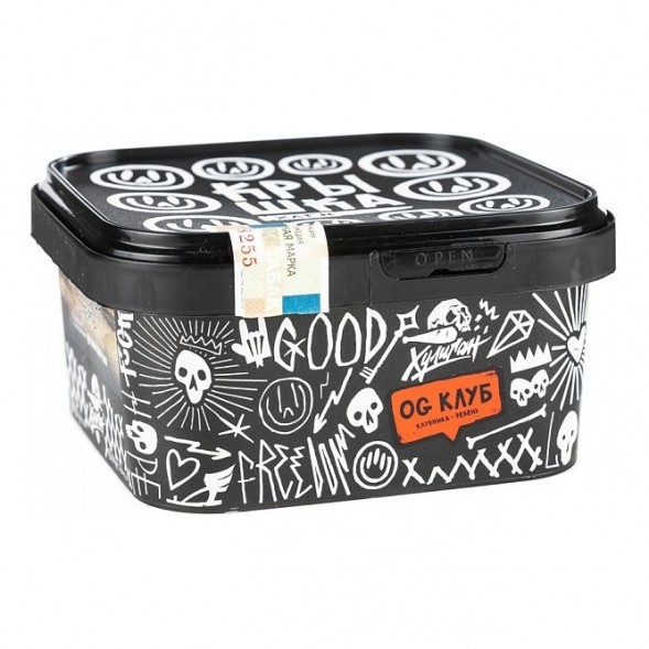 Табак Хулиган - OG Клуб (Клубника и Ревень, 200 грамм) купить в Тольятти